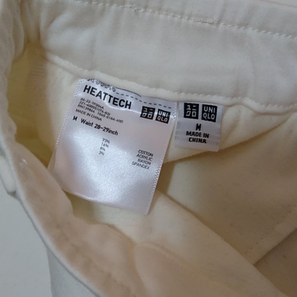 Uniqlo off-white skinny style pants - Picture 9 of 12